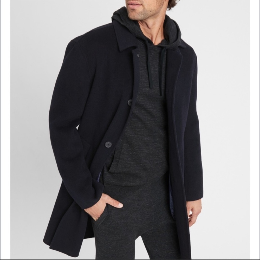 NWT Banana republic unlined wool coat